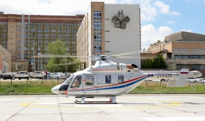 В волгоградской области появятся дополнительные вертолётные площадки для санитарной авиации