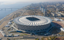 На «Волгоград Арене» за 40 млн рублей построят два новых футбольных поля