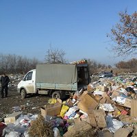 Волгоград обрастает мусором
